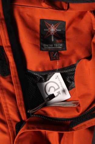 Ανδρικό μπουφάν για χειμερινά σπορ TCM, Μέγεθος XL, Χρώμα Πορτοκαλί, Τιμή 31,92 €