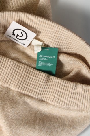 Φούστα H&M, Μέγεθος L, Χρώμα  Μπέζ, Τιμή 12,03 €