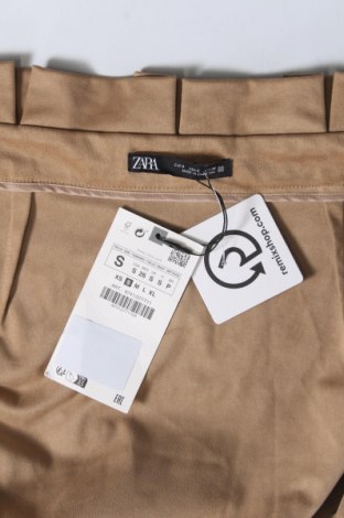 Φούστα Zara, Μέγεθος S, Χρώμα  Μπέζ, Τιμή 23,13 €