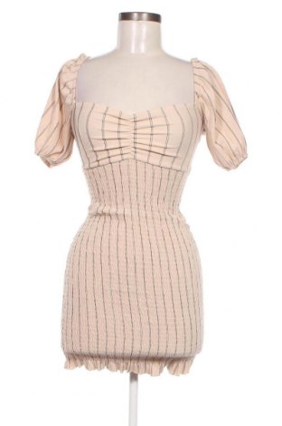 Kleid Bershka, Größe XS, Farbe Ecru, Preis 20,18 €