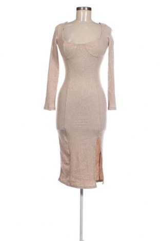 Φόρεμα Bershka, Μέγεθος S, Χρώμα  Μπέζ, Τιμή 10,76 €