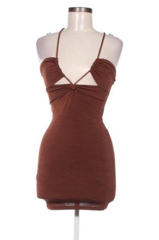 Φόρεμα Bershka, Μέγεθος XS, Χρώμα Καφέ, Τιμή 17,94 €
