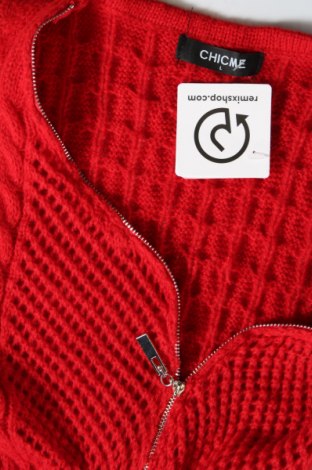 Kleid ChicMe, Größe L, Farbe Rot, Preis 8,68 €