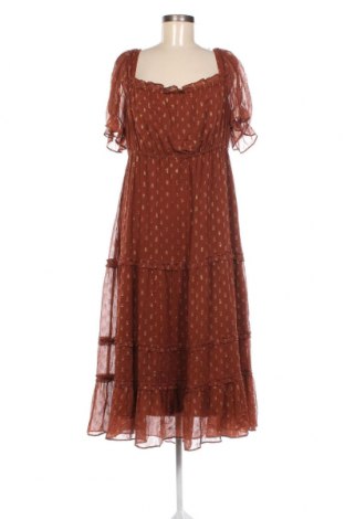 Kleid David Jones, Größe XL, Farbe Braun, Preis 12,11 €