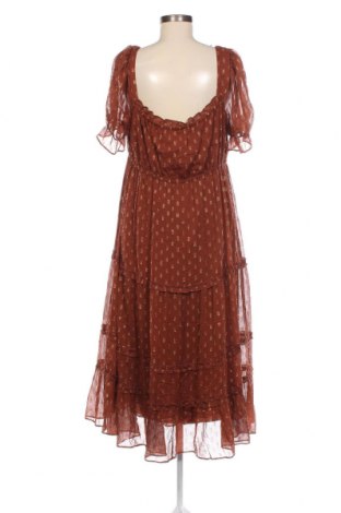 Kleid David Jones, Größe XL, Farbe Braun, Preis 20,18 €