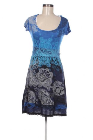 Šaty  Desigual, Velikost M, Barva Modrá, Cena  784,00 Kč