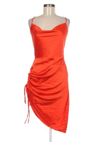 Kleid Fashion nova, Größe L, Farbe Orange, Preis 17,61 €