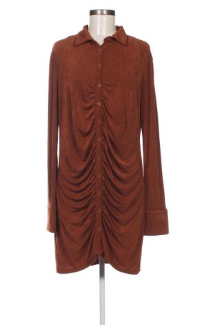 Kleid Gina Tricot, Größe XXL, Farbe Braun, Preis 11,19 €