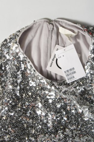 Rochie H&M, Mărime S, Culoare Argintiu, Preț 183,55 Lei