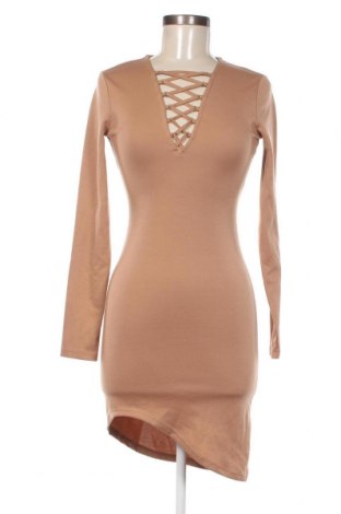 Kleid H&M Divided, Größe XS, Farbe Beige, Preis 7,06 €