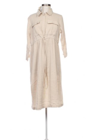 Kleid Mamalicious, Größe L, Farbe Beige, Preis € 39,69