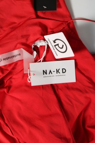 Šaty  NA-KD, Velikost L, Barva Červená, Cena  689,00 Kč