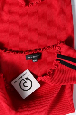 Kleid Only Fashion, Größe L, Farbe Rot, Preis € 6,86