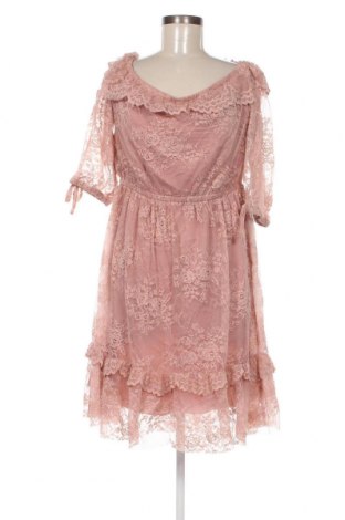 Kleid Philosophy Di Lorenzo Serafini, Größe L, Farbe Aschrosa, Preis € 161,30
