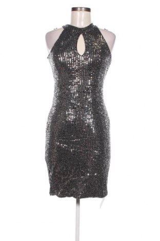 Φόρεμα SZACHOWNICA, Μέγεθος L, Χρώμα Ασημί, Τιμή 12,62 €