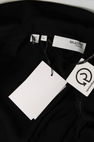 Kleid Selected Femme, Größe S, Farbe Schwarz, Preis 48,20 €