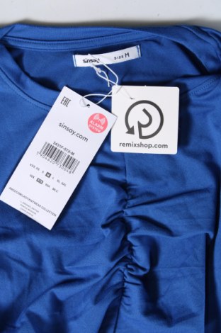 Šaty  Sinsay, Veľkosť M, Farba Modrá, Cena  15,33 €
