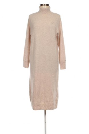 Kleid Tommy Hilfiger, Größe XS, Farbe Beige, Preis 54,28 €