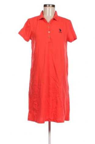 Kleid U.S. Polo Assn., Größe L, Farbe Orange, Preis 34,24 €
