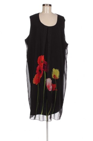 Φόρεμα Ulla Popken, Μέγεθος 4XL, Χρώμα Μαύρο, Τιμή 29,69 €
