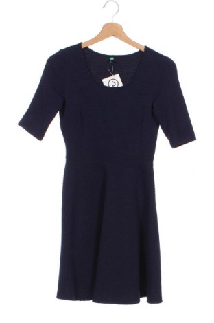 Kleid United Colors Of Benetton, Größe XS, Farbe Blau, Preis 13,50 €
