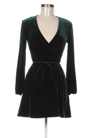 Kleid Zara, Größe XS, Farbe Grün, Preis 10,33 €