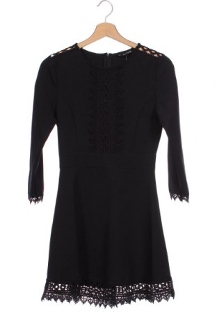 Kleid Zara, Größe XS, Farbe Schwarz, Preis 10,42 €