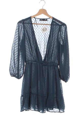 Kleid Zara, Größe XS, Farbe Blau, Preis 7,46 €