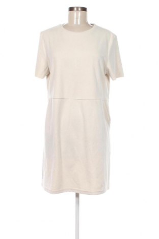 Kleid Zara, Größe L, Farbe Ecru, Preis 18,79 €