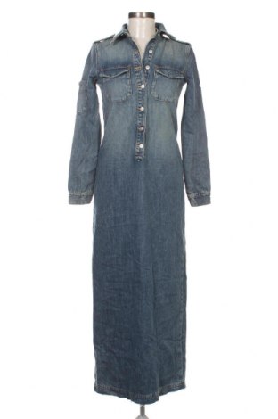 Kleid Zara, Größe XS, Farbe Blau, Preis 23,66 €