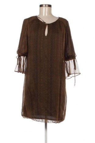 Kleid Zara, Größe M, Farbe Braun, Preis 15,26 €