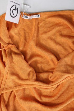 Рокля Zara, Размер S, Цвят Оранжев, Цена 34,00 лв.