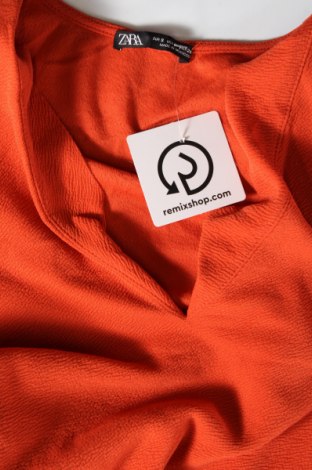 Рокля Zara, Размер S, Цвят Оранжев, Цена 27,00 лв.