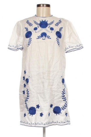 Kleid Zara, Größe S, Farbe Weiß, Preis 11,27 €