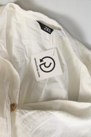 Kleid Zara, Größe L, Farbe Weiß, Preis 18,79 €