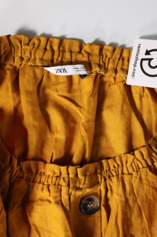 Šaty  Zara, Veľkosť M, Farba Žltá, Cena  8,42 €
