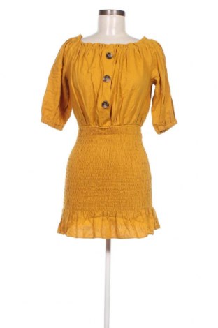 Kleid Zara, Größe M, Farbe Gelb, Preis 8,46 €
