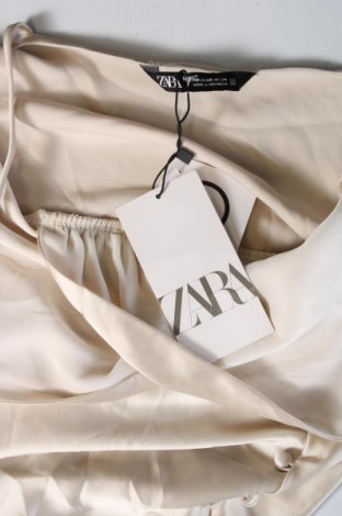 Φόρεμα Zara, Μέγεθος XS, Χρώμα  Μπέζ, Τιμή 47,63 €