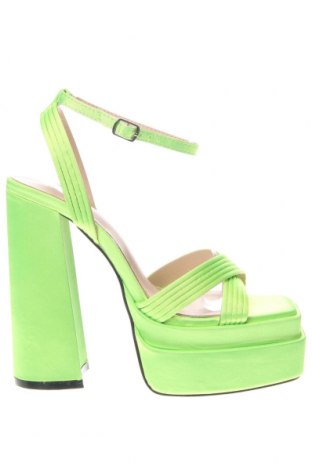 Sandalen Glamorous, Größe 41, Farbe Grün, Preis 13,90 €