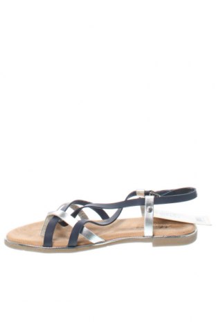 Sandalen Mustang, Größe 39, Farbe Silber, Preis 9,59 €