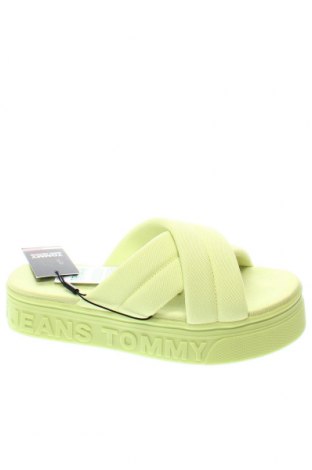 Sandale Tommy Jeans, Mărime 40, Culoare Verde, Preț 430,27 Lei