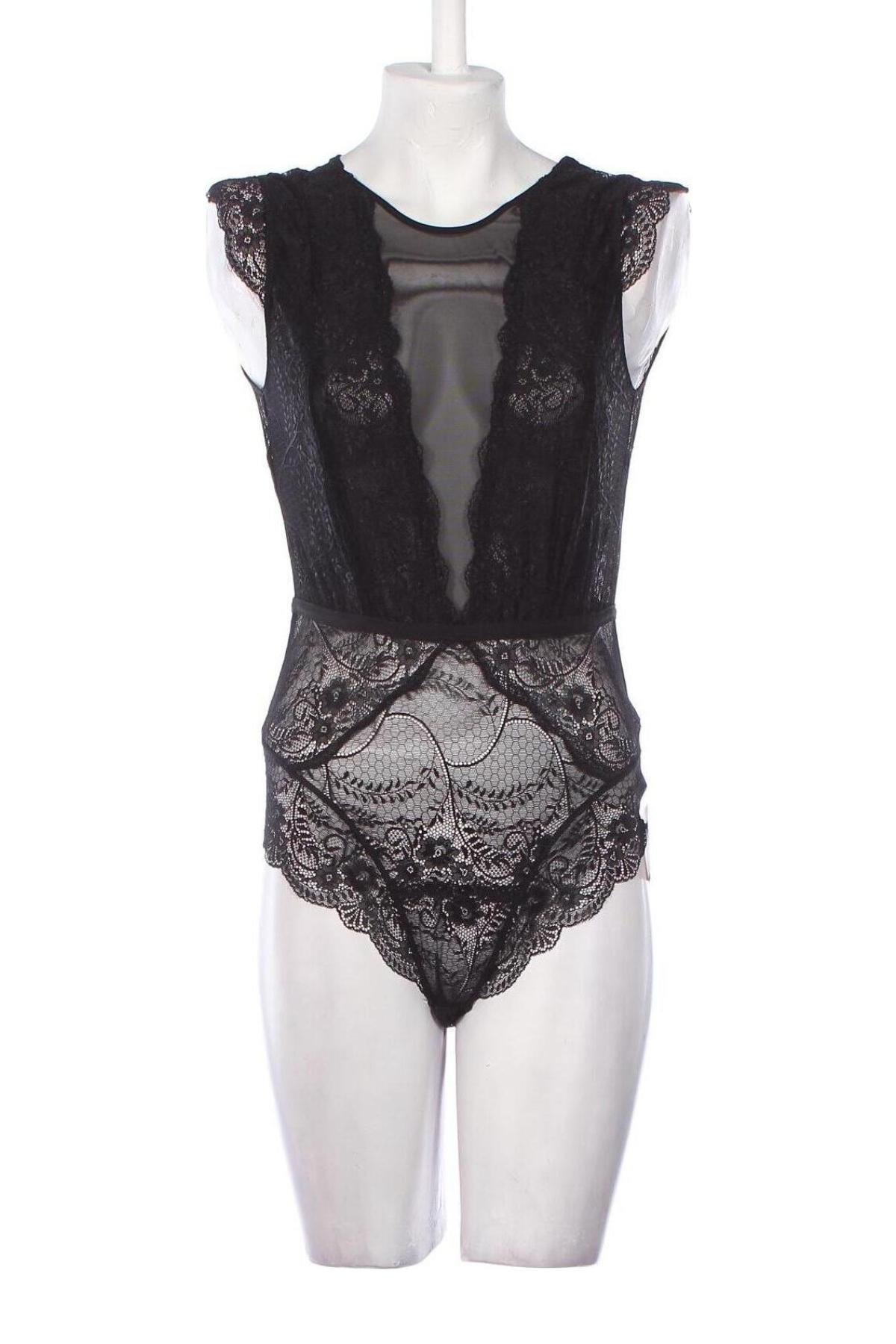 Bodysuit Lascana, Μέγεθος M, Χρώμα Μαύρο, Τιμή 33,49 €