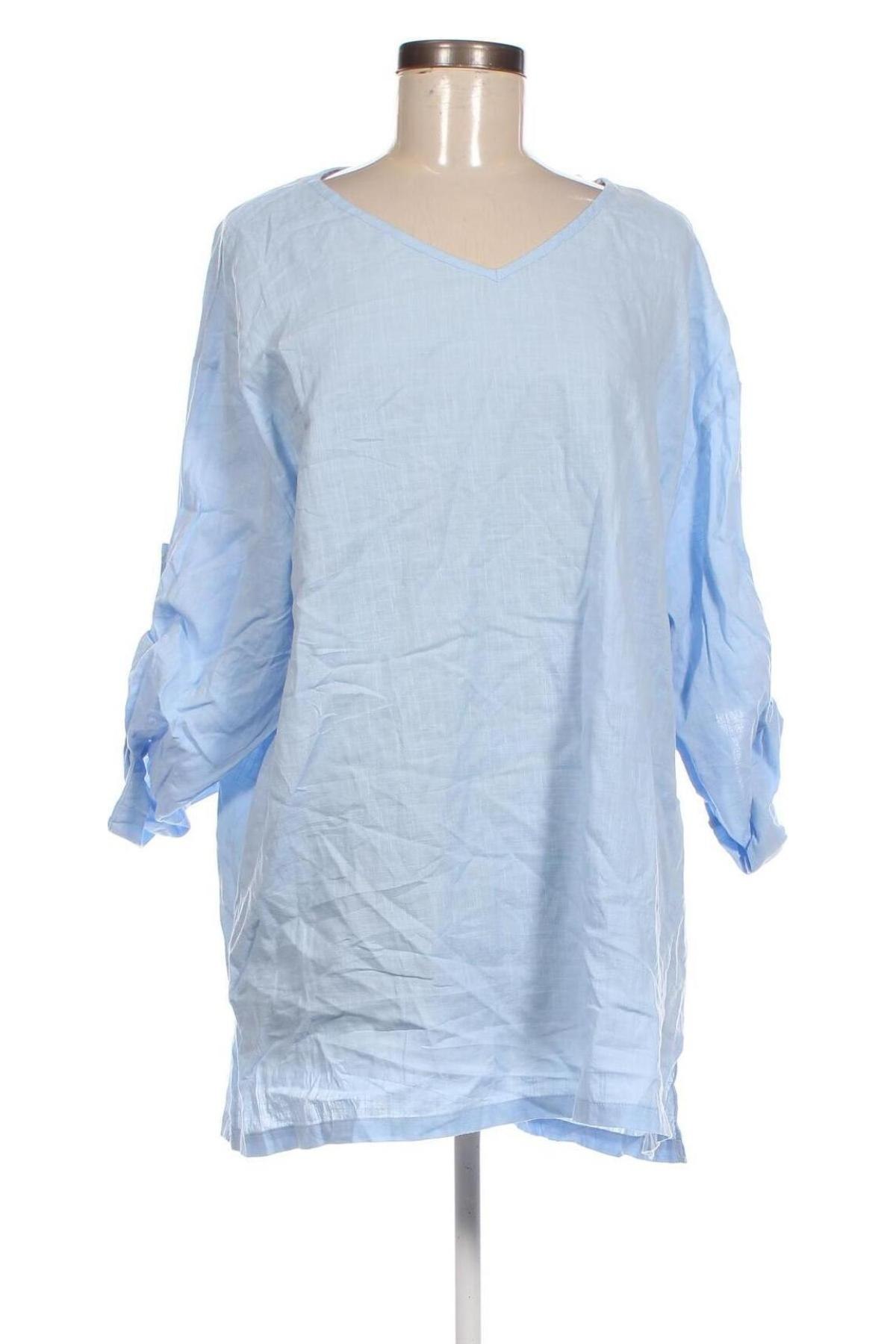 Damen Shirt, Größe 4XL, Farbe Blau, Preis € 13,22