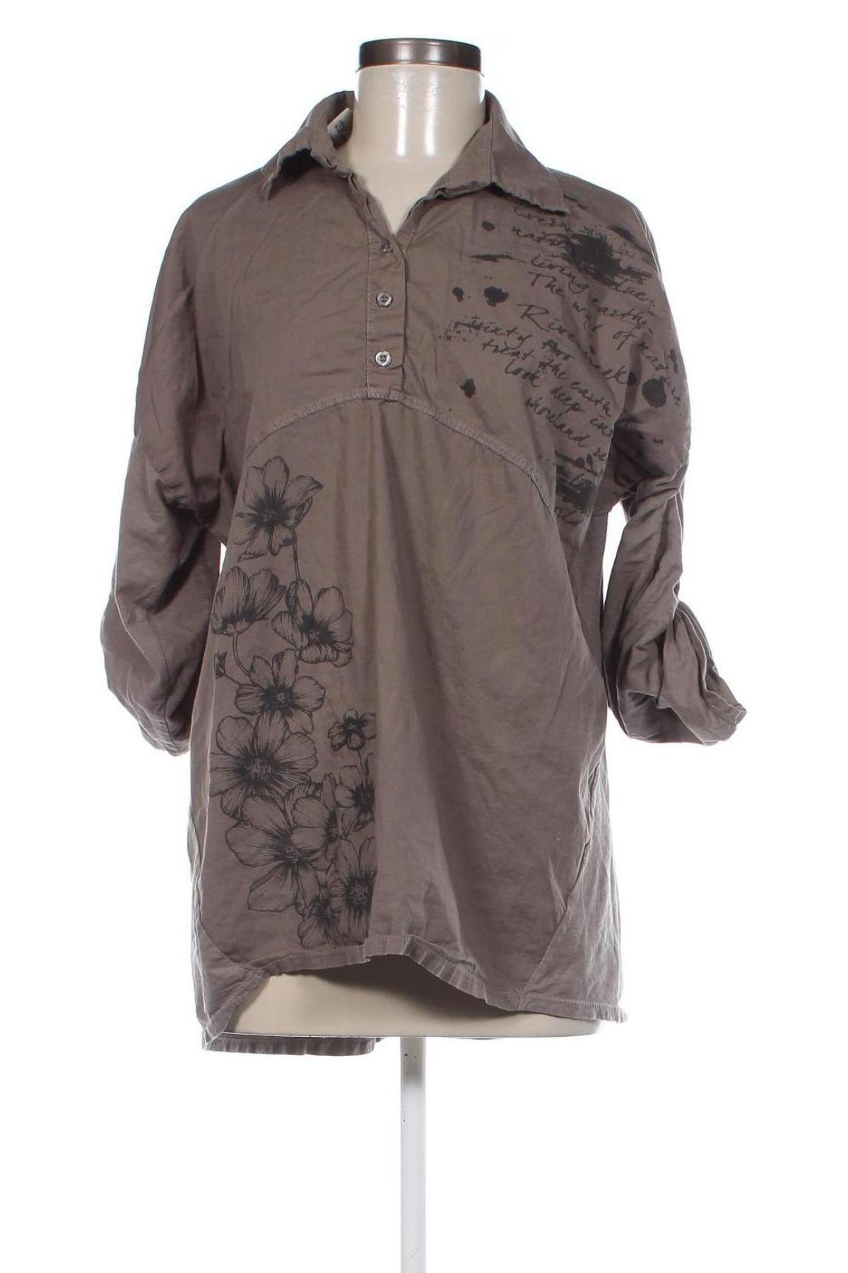 Дамска блуза, Размер M, Цвят Кафяв, Цена 9,69 лв.