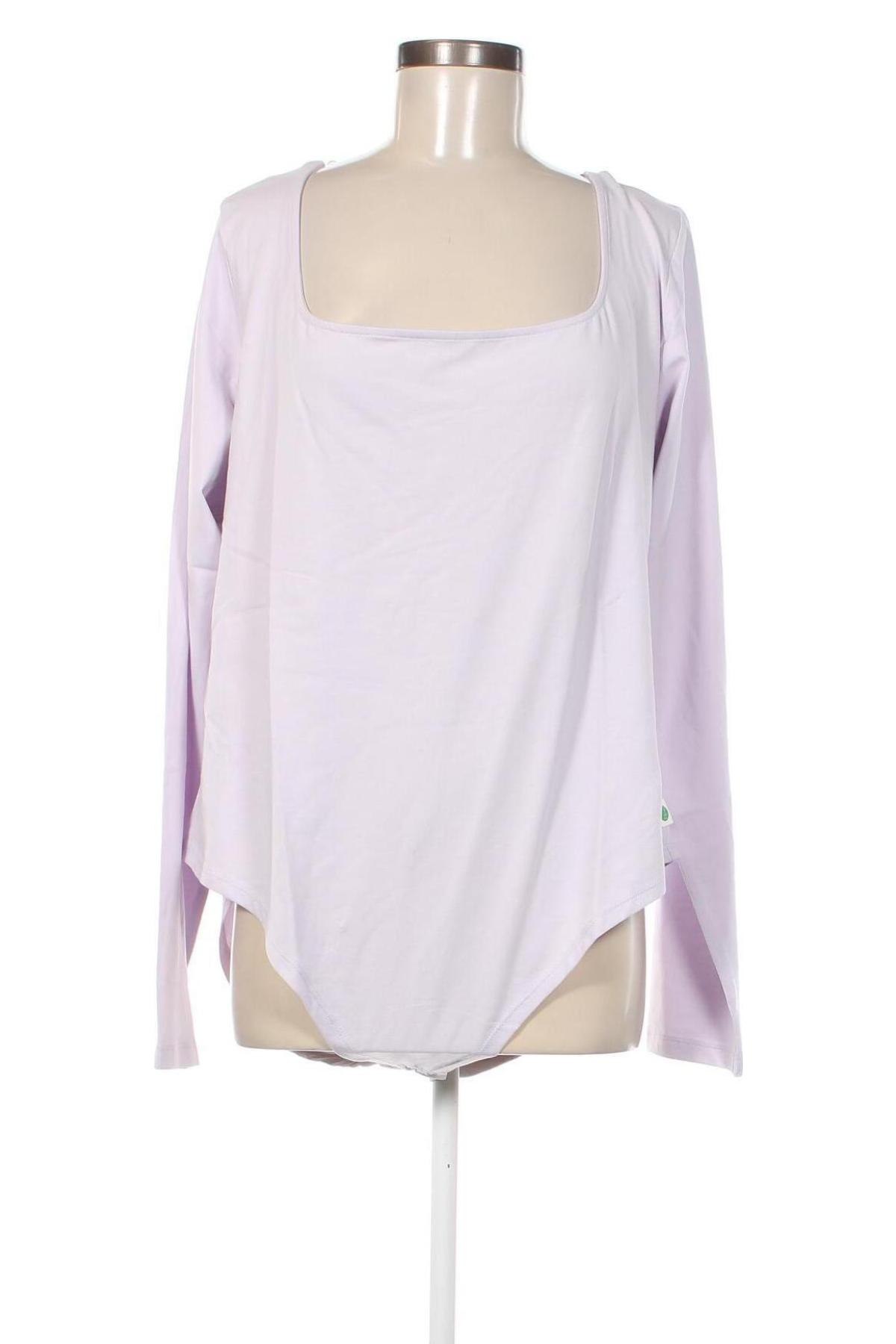 Дамска блуза - боди Urban Classics, Размер 5XL, Цвят Лилав, Цена 8,00 лв.