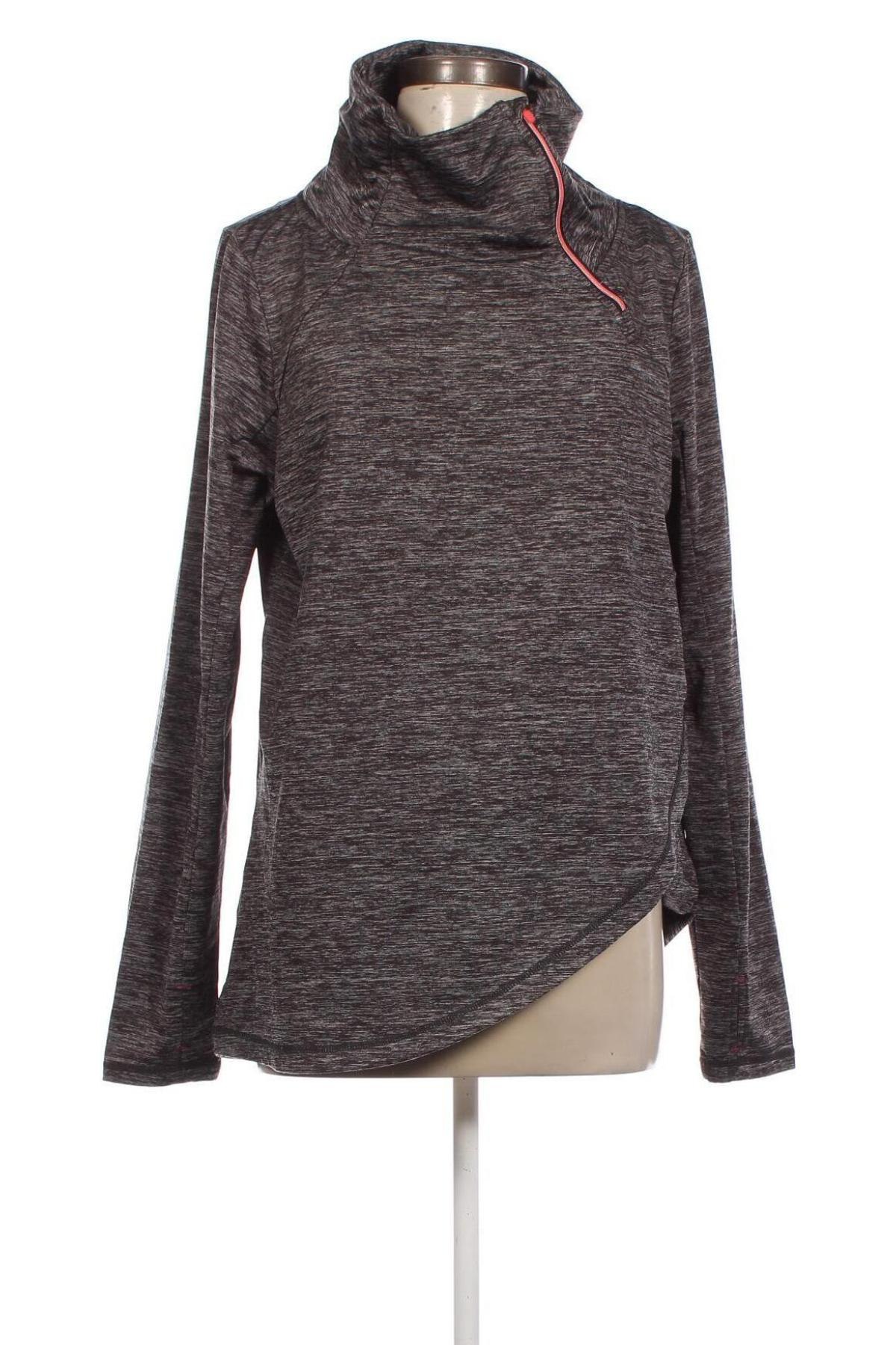 Γυναικεία μπλούζα Active By Tchibo, Μέγεθος L, Χρώμα Γκρί, Τιμή 2,85 €
