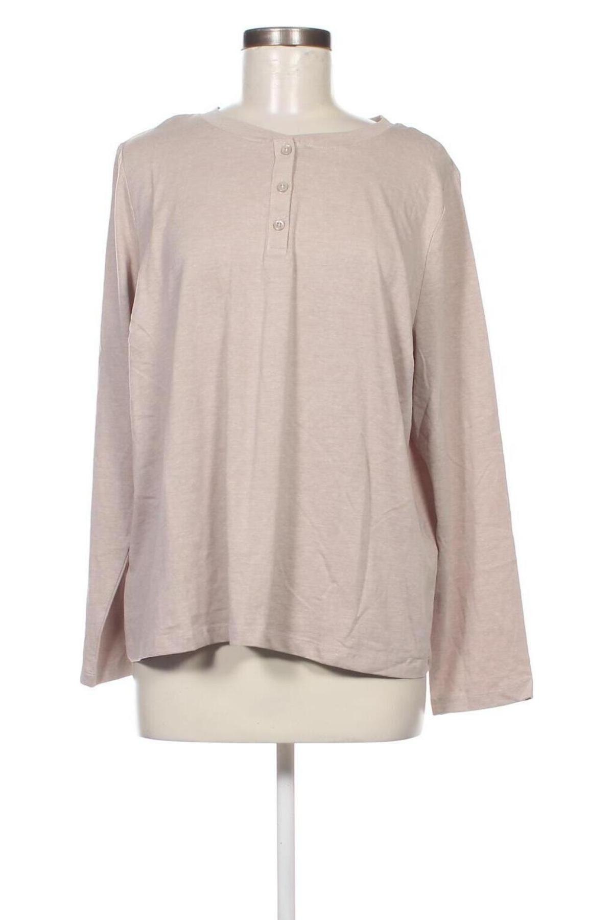 Γυναικεία μπλούζα Anna Field, Μέγεθος XXL, Χρώμα  Μπέζ, Τιμή 5,59 €