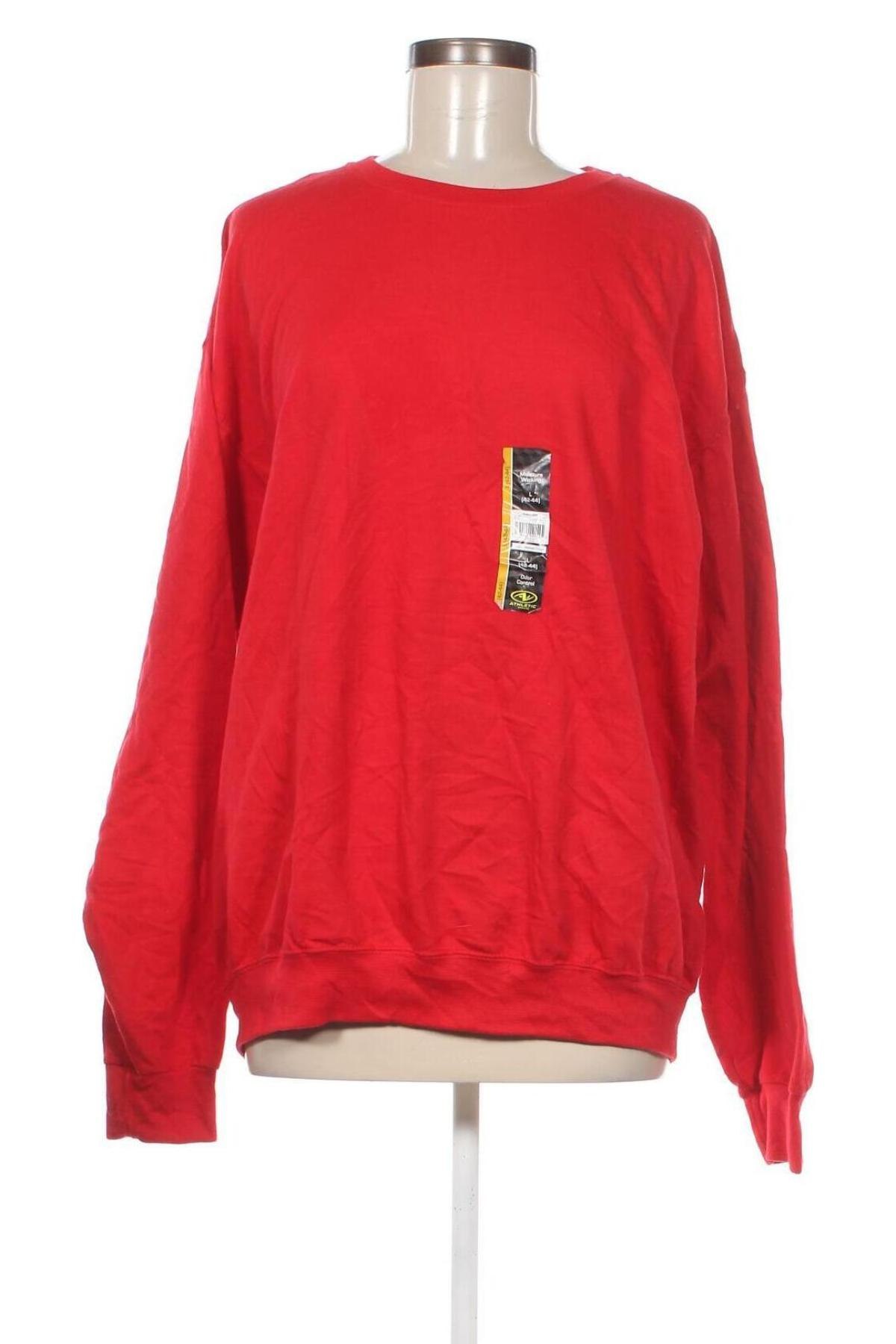 Γυναικεία μπλούζα Athletic Works, Μέγεθος L, Χρώμα Κόκκινο, Τιμή 22,27 €