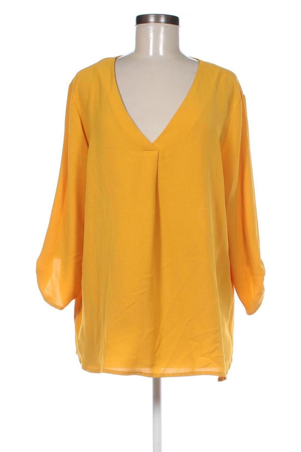 Γυναικεία μπλούζα Beloved, Μέγεθος XL, Χρώμα Κίτρινο, Τιμή 5,40 €
