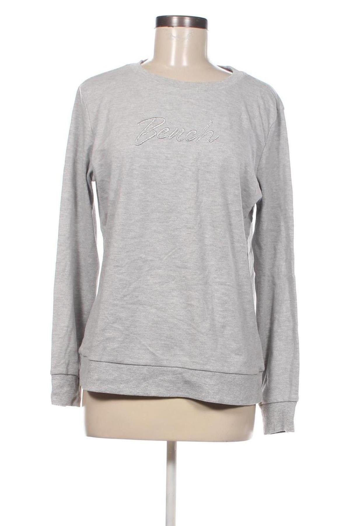 Γυναικεία μπλούζα Bench, Μέγεθος M, Χρώμα Γκρί, Τιμή 4,21 €